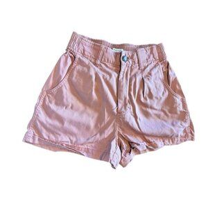 Madewell Women's High Rise Pink Casual Shorts Size 00 Summer